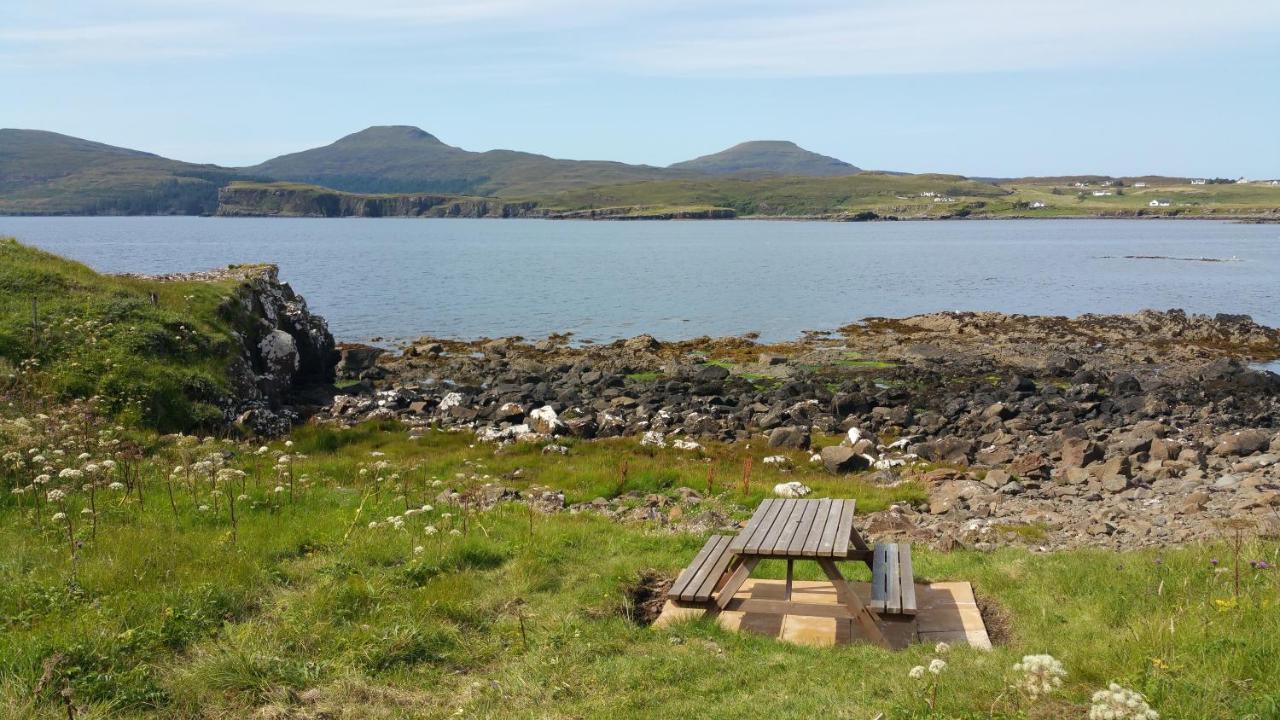 Harlosh Log Cabins Dunvegan  Dış mekan fotoğraf