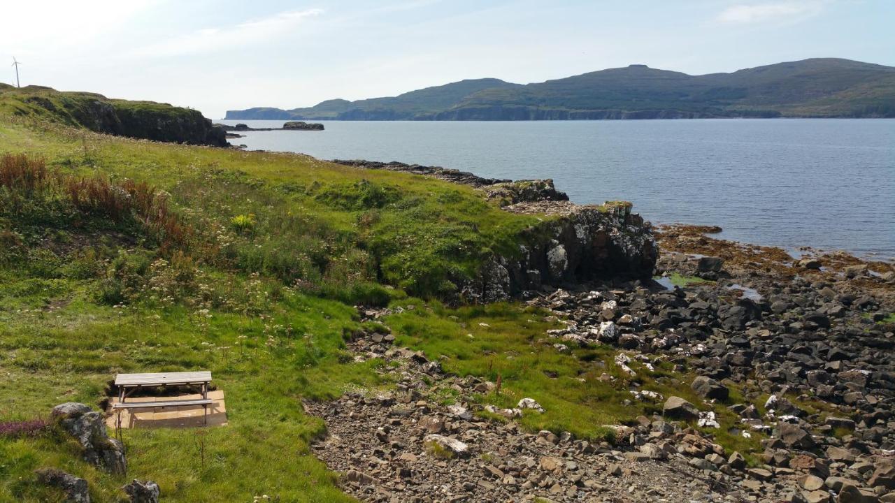 Harlosh Log Cabins Dunvegan  Dış mekan fotoğraf