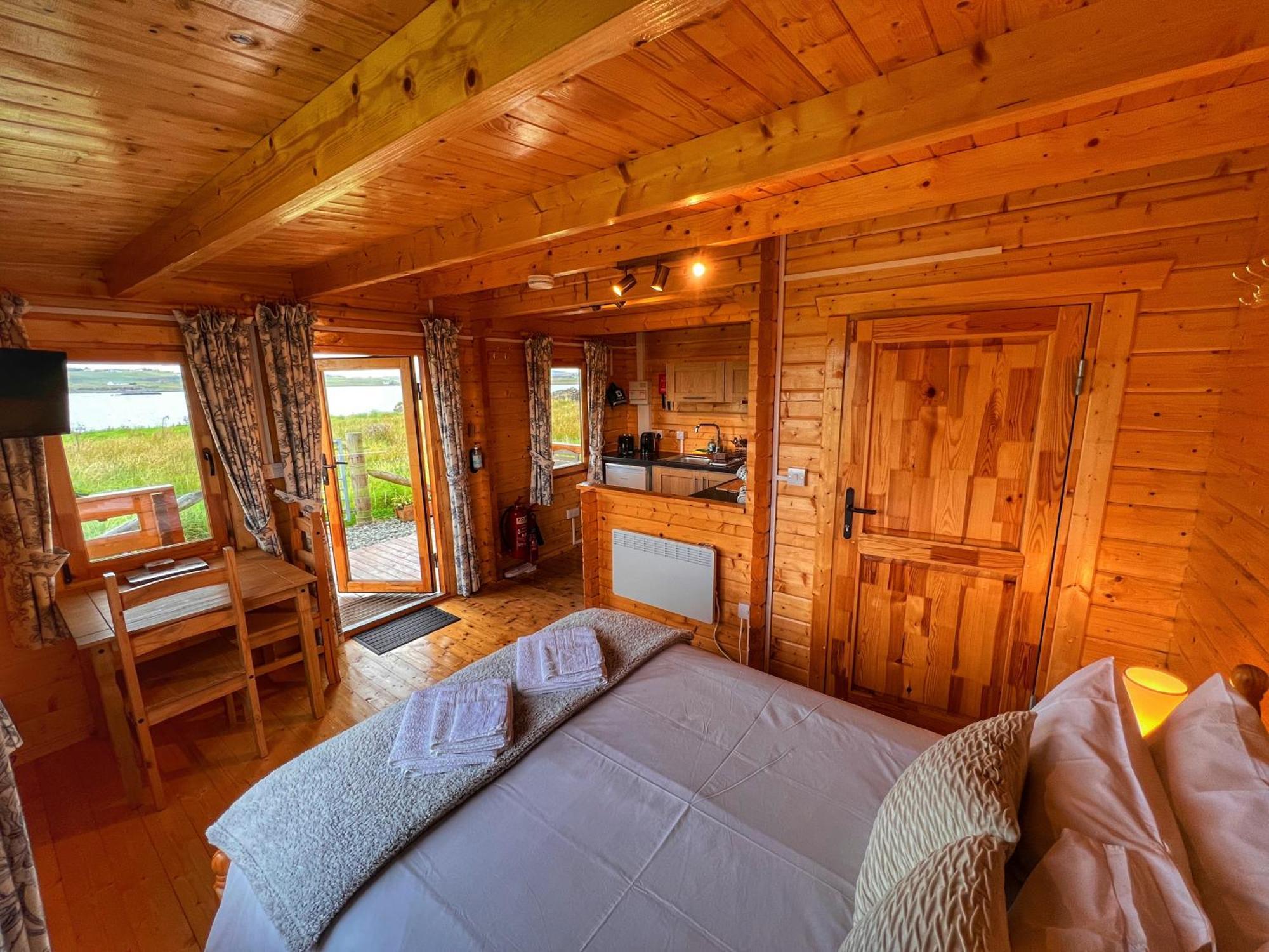 Harlosh Log Cabins Dunvegan  Oda fotoğraf