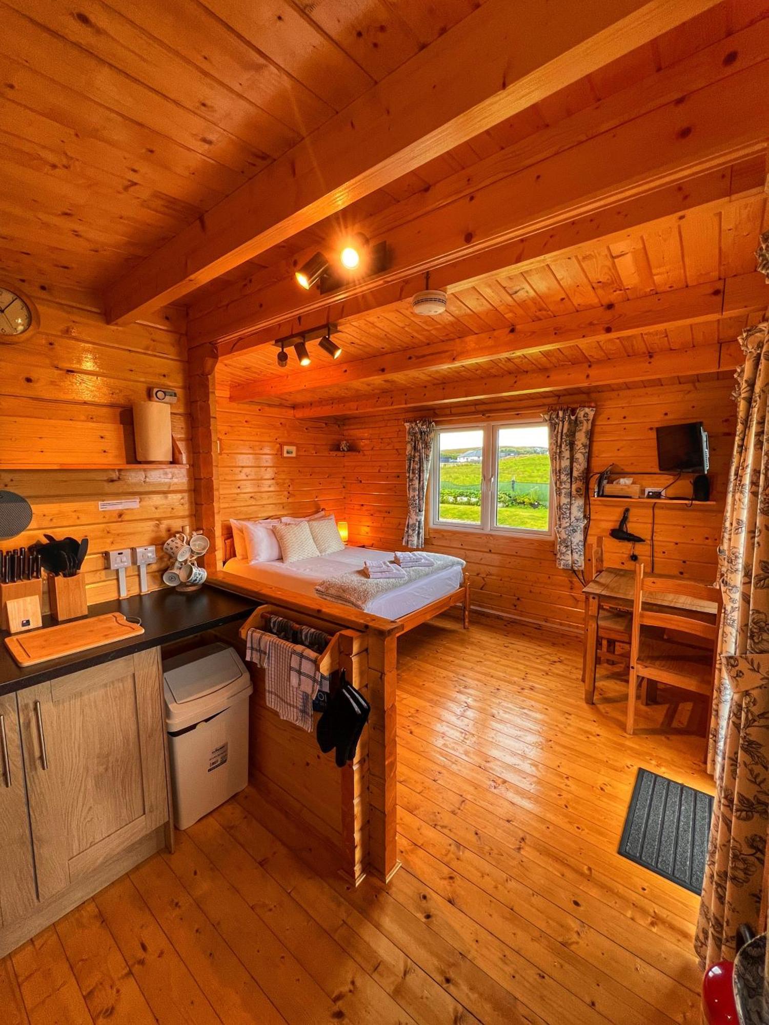 Harlosh Log Cabins Dunvegan  Oda fotoğraf